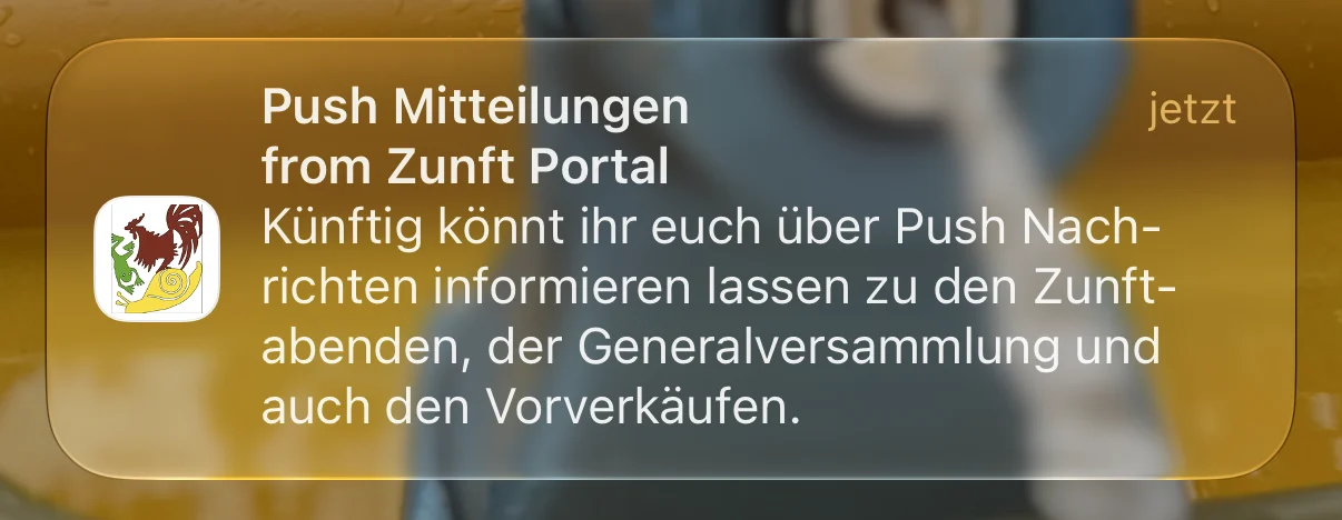 Push Nachrichten