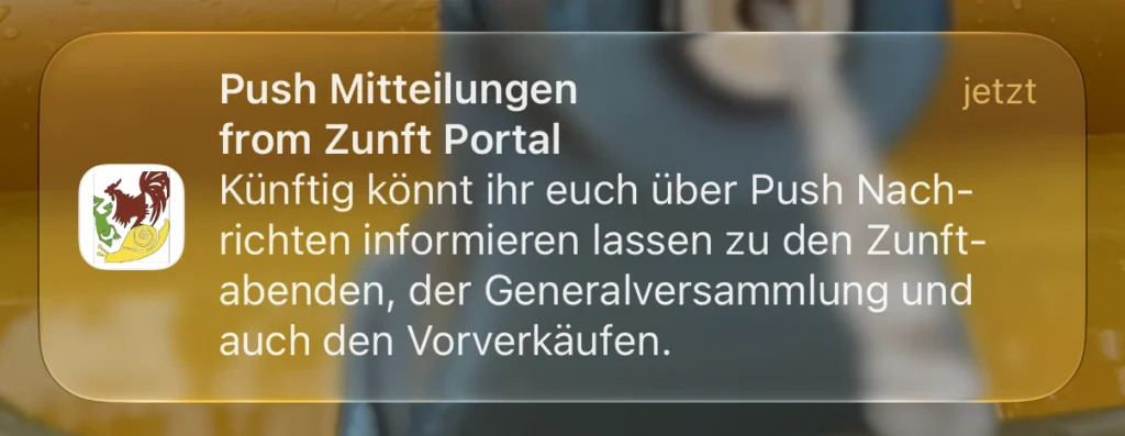 Push Nachrichten